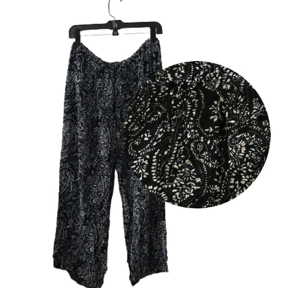 BocaBay High Waist Wide Leg Pants Petite L